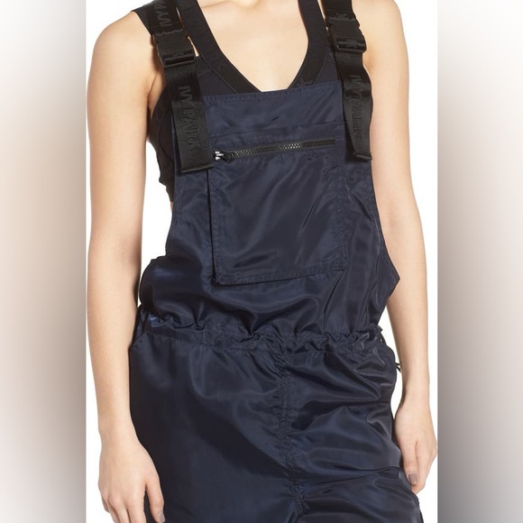 Ivy Park Navy Cargo Harness Overalls - Picture 2 of 7
